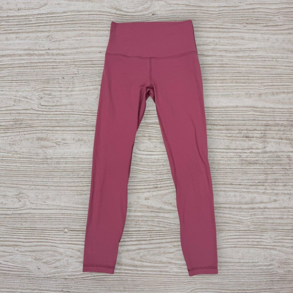 Lululemon Align Pant II 25" Leggings Misty Merlot Size 4